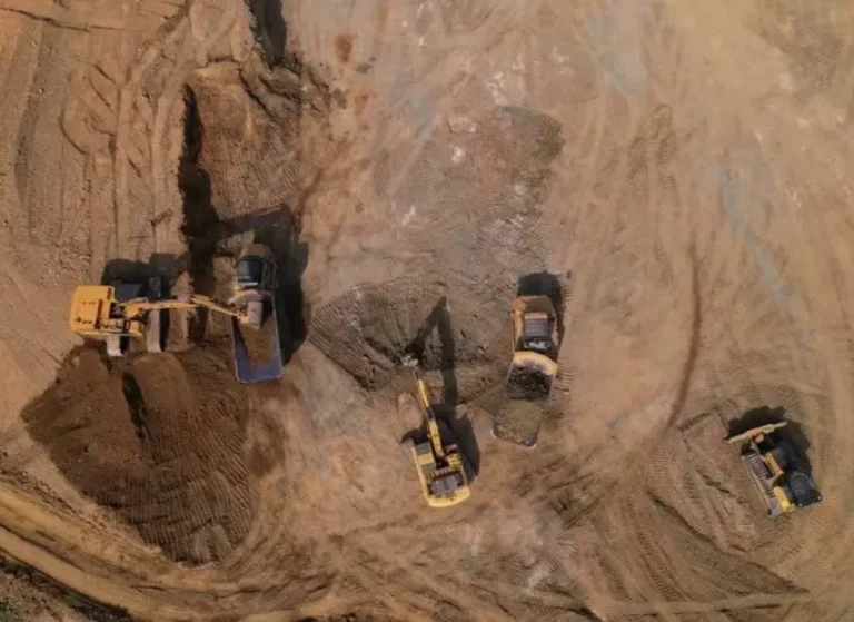 Excavation Work in process
